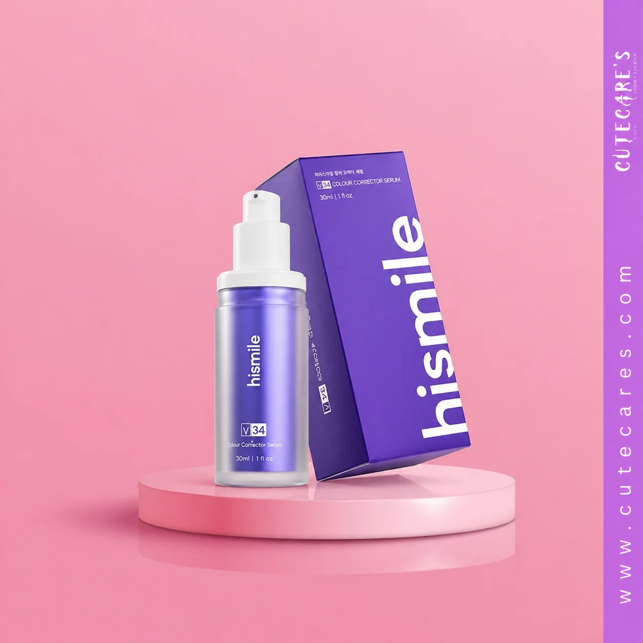 Hismile V34 Colour Corrector Serum – 30ml