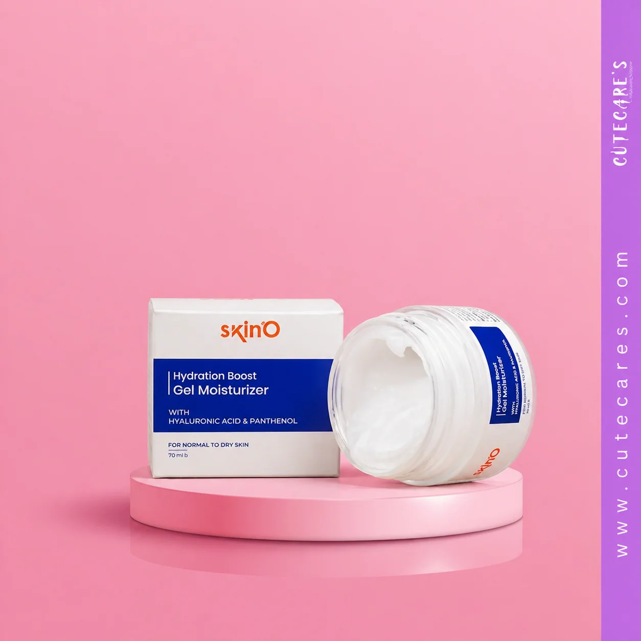 SkinO Hydration Boost Gel Moisturizer with Hyaluronic Acid & Panthenol 70ml