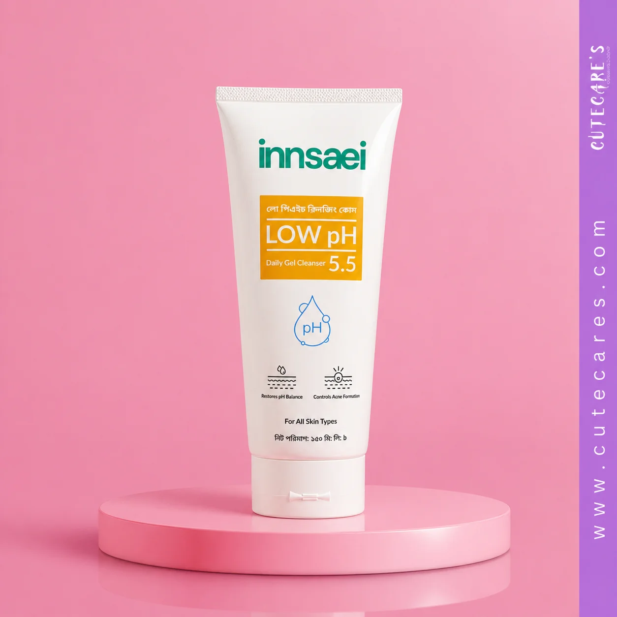 Innsaei Low Ph Daily Gel Cleanser 5.5 150ml