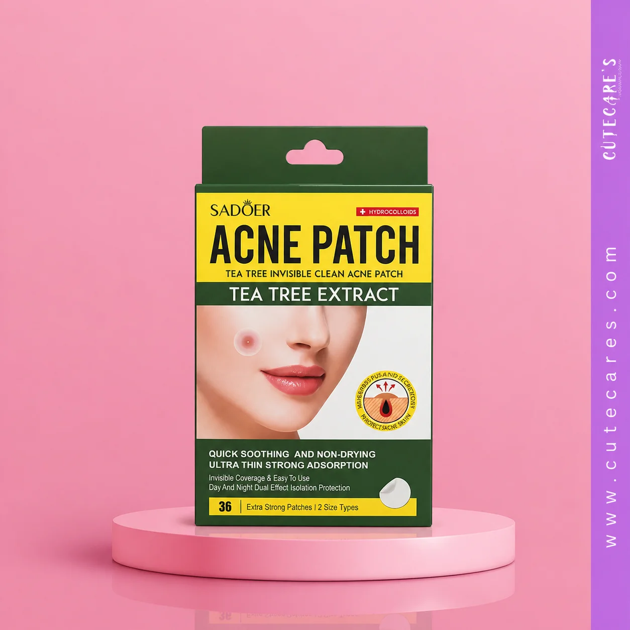 Sadoer Acne Patch Tea Tree