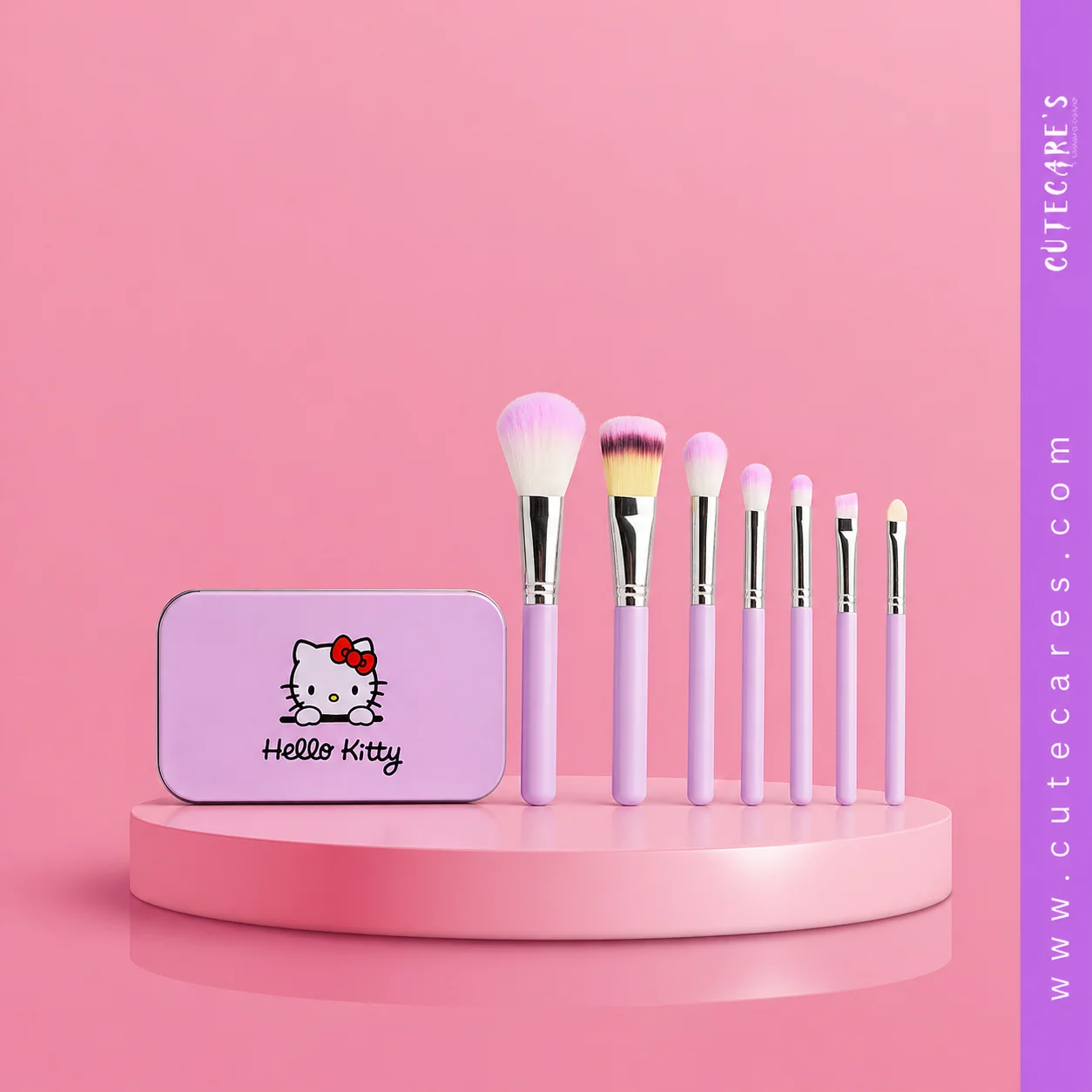 Hello kitty 7pcs Brush Set