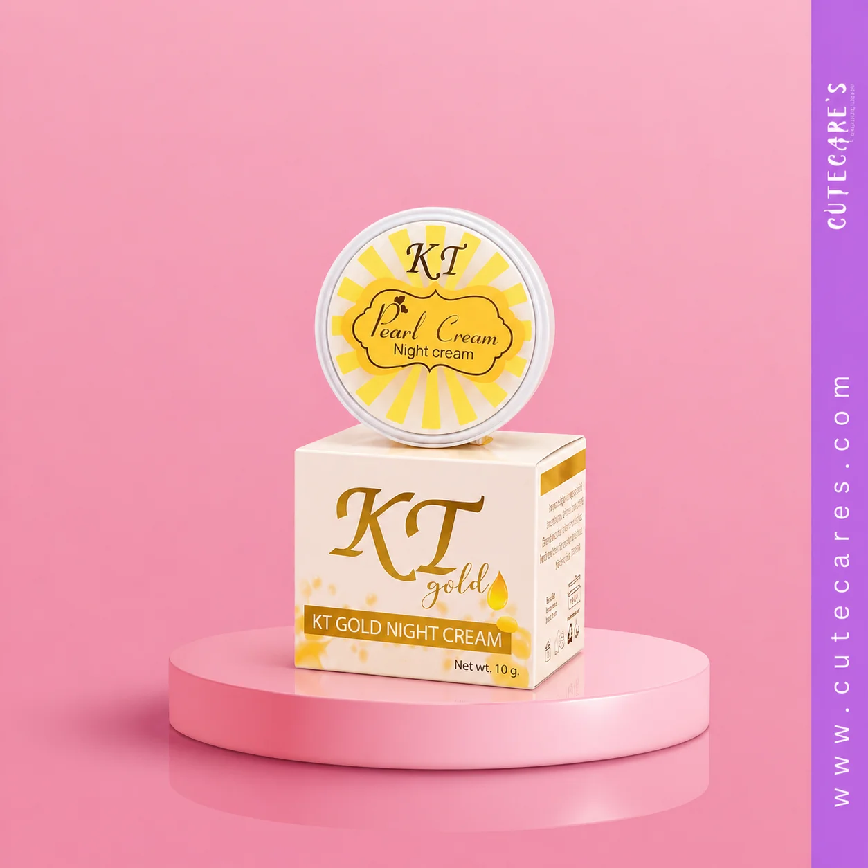 KT Gold Pearl Night Cream