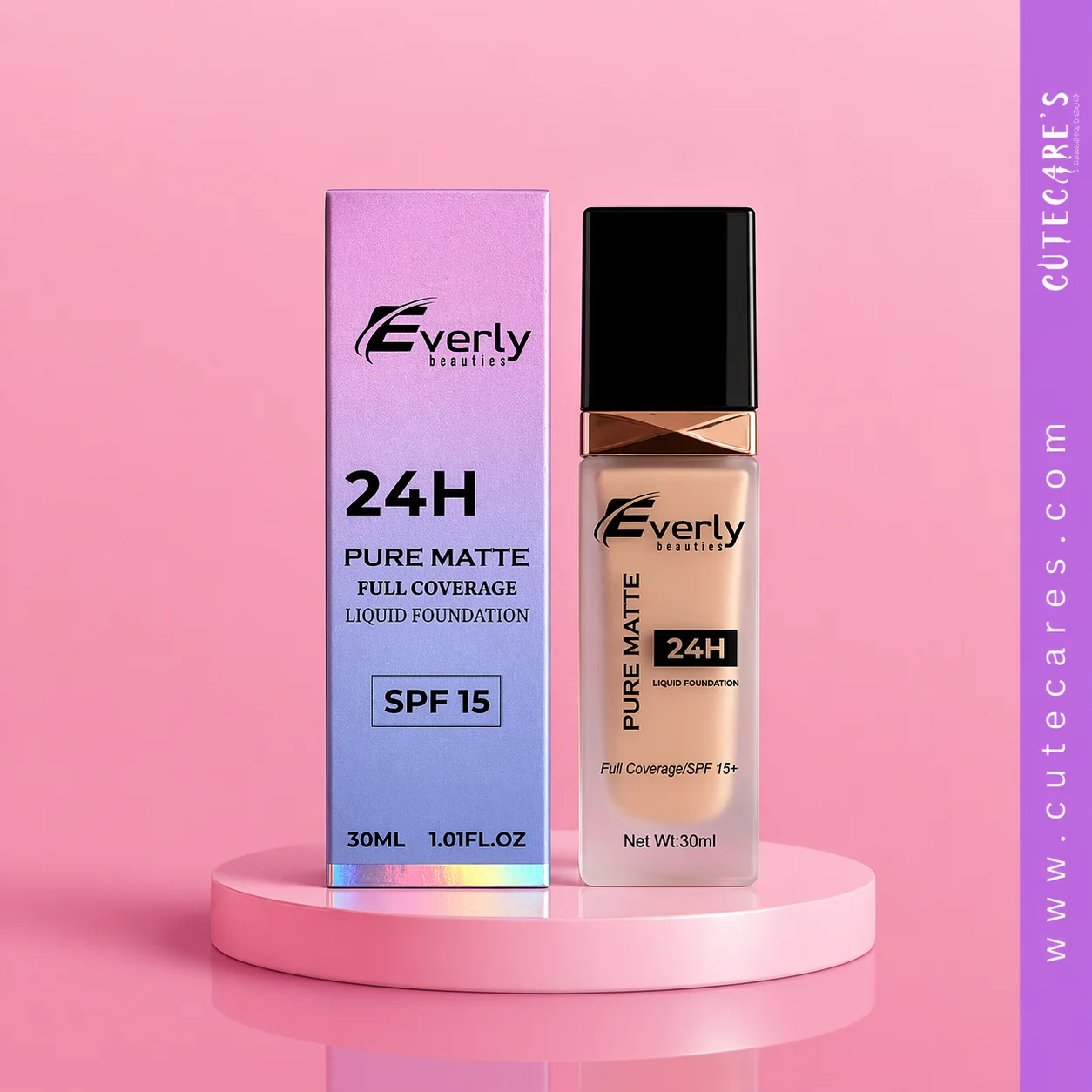 Everly Beauties Full Coverage Foundation