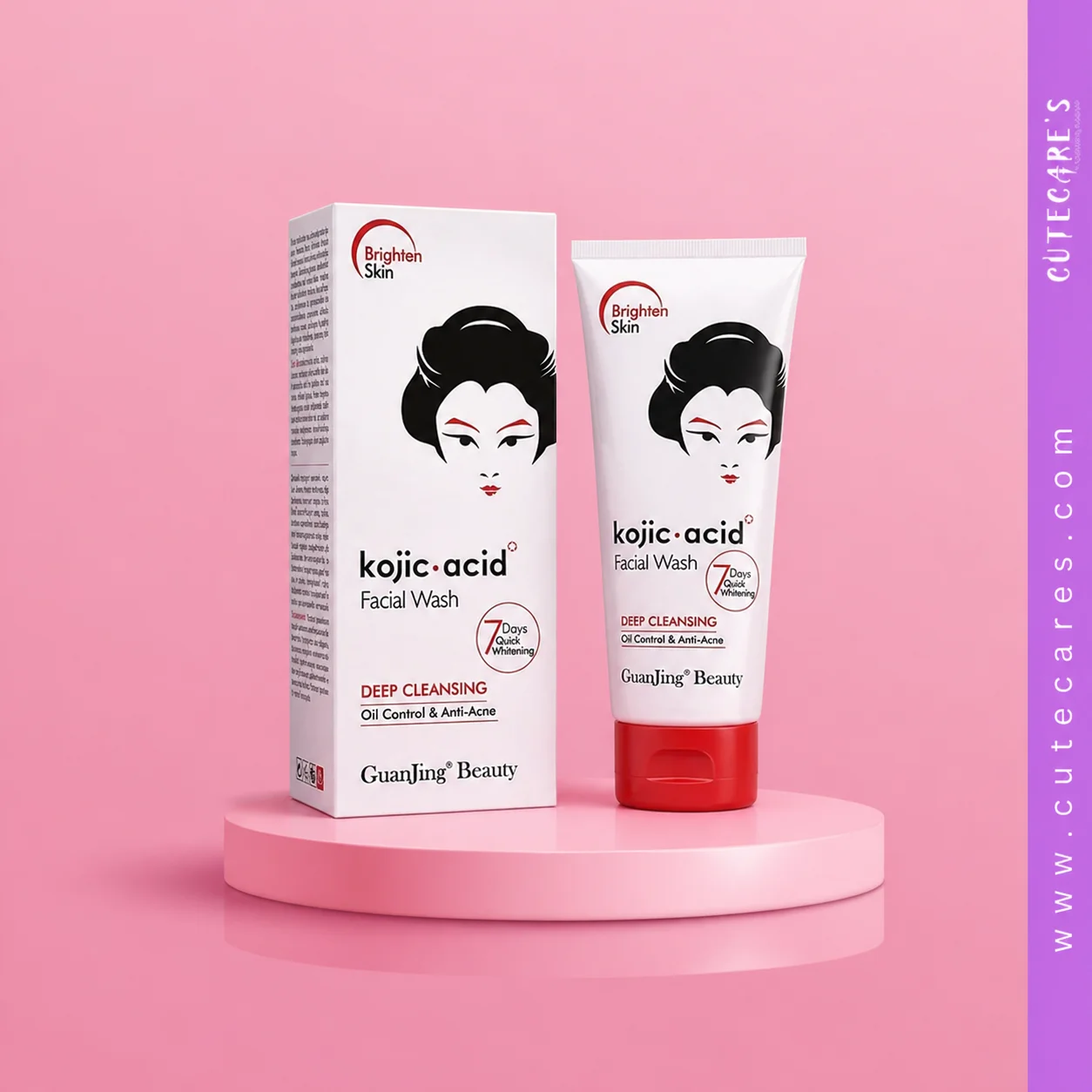 Guanjing Beauty Kojic Acid Oil-Free Acne Foaming Wash