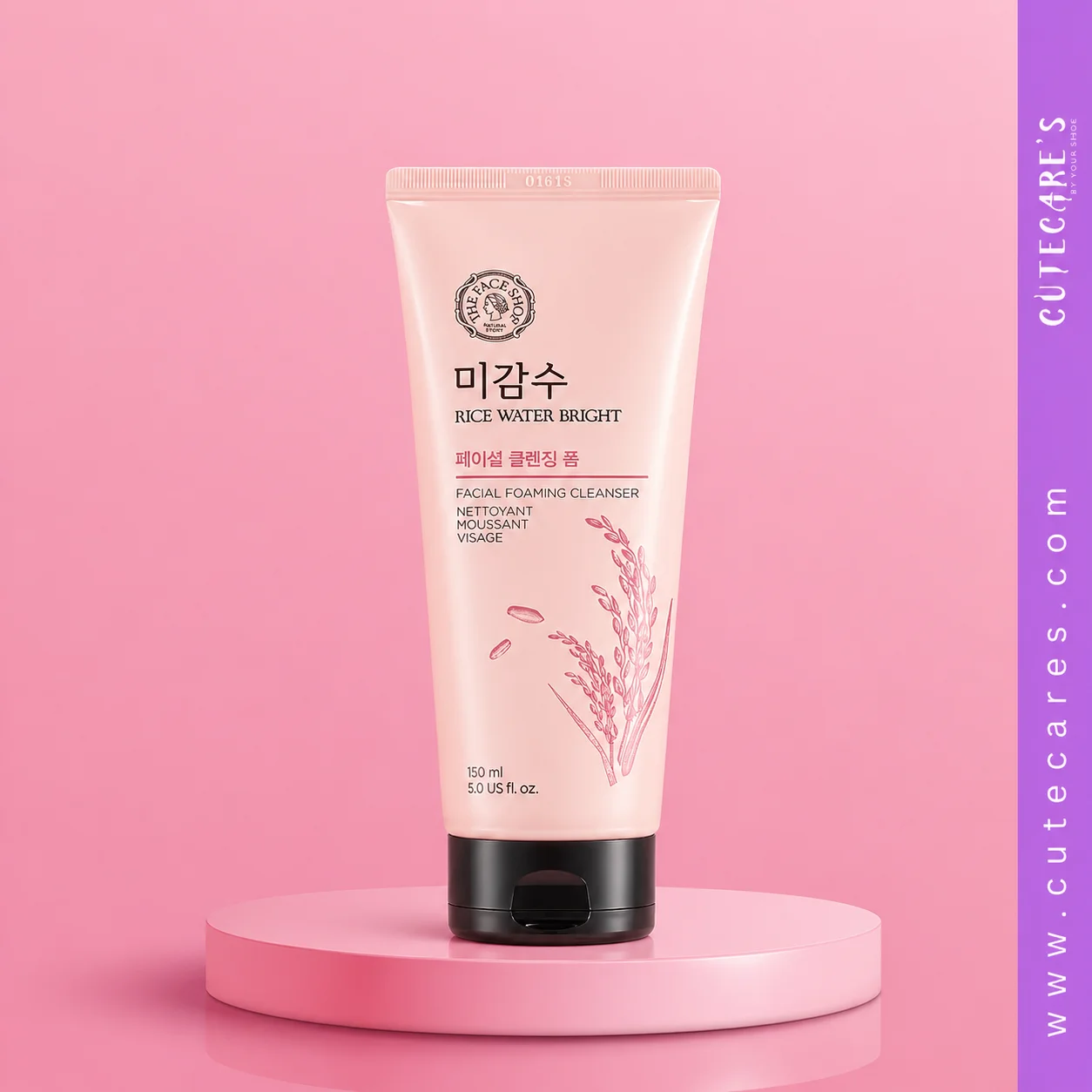 The Face Shop Rice Water Bright Foaming Cleanser