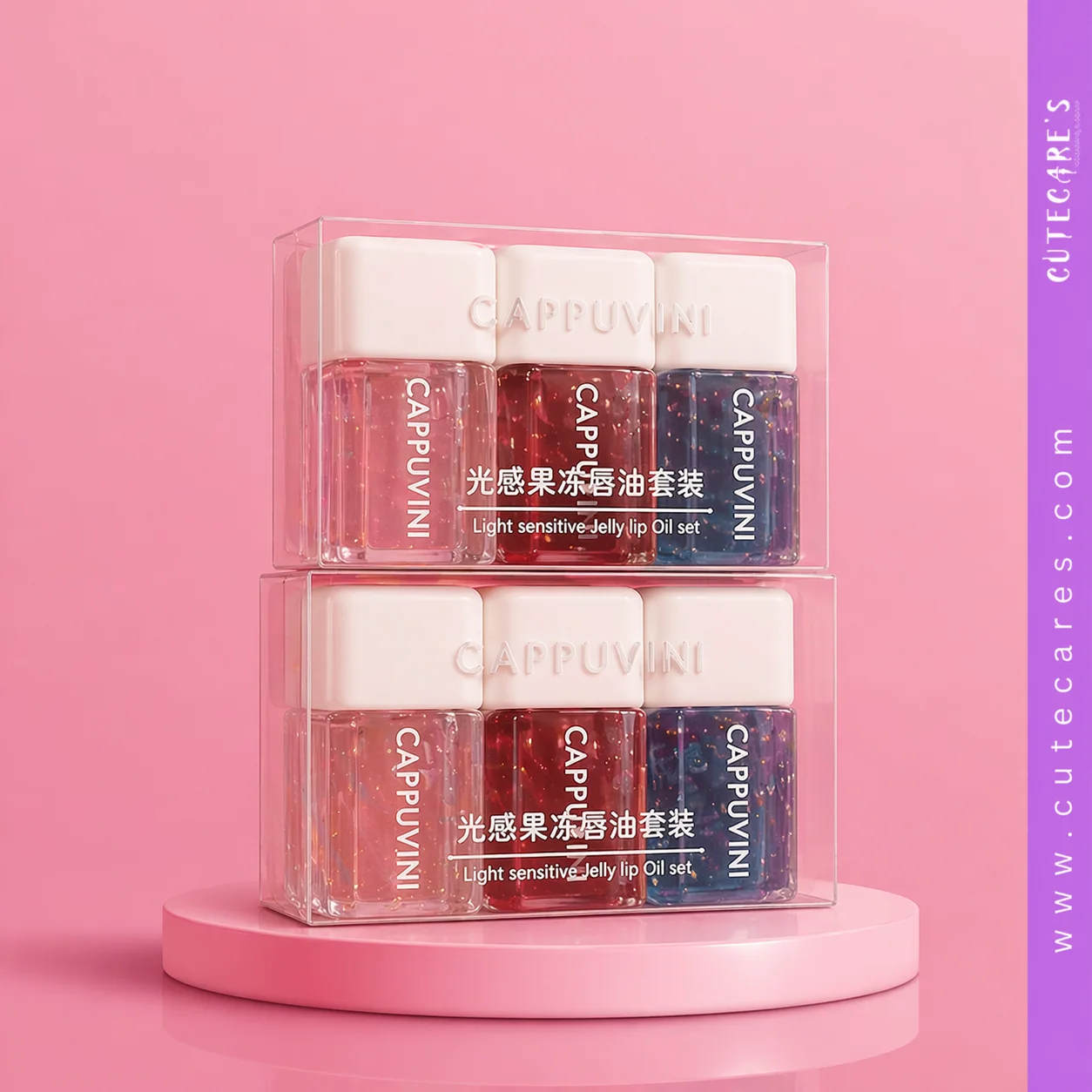 Cappuvini Light Jelly Lip Oil Set