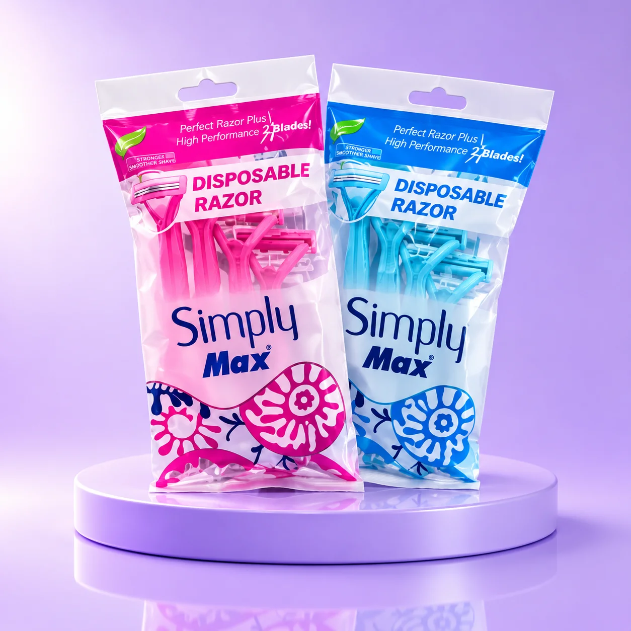 Simply Max Disposable Razors for Women