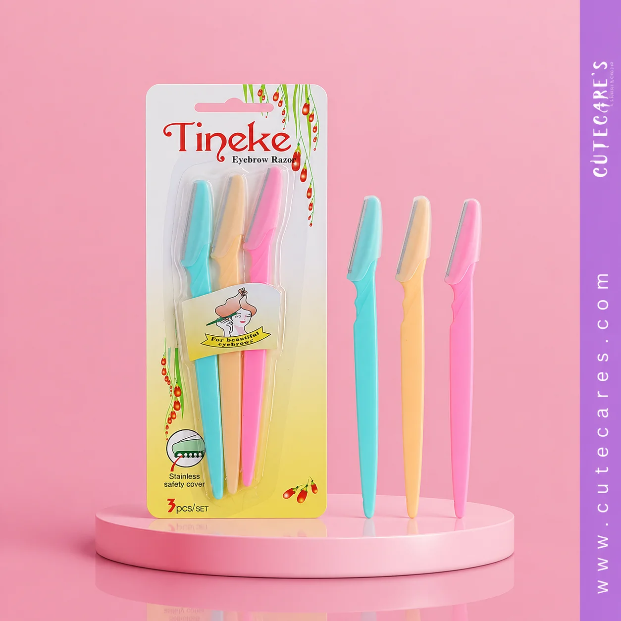 Twinkle Eyebrow Painless Facial Hair Remover Razor