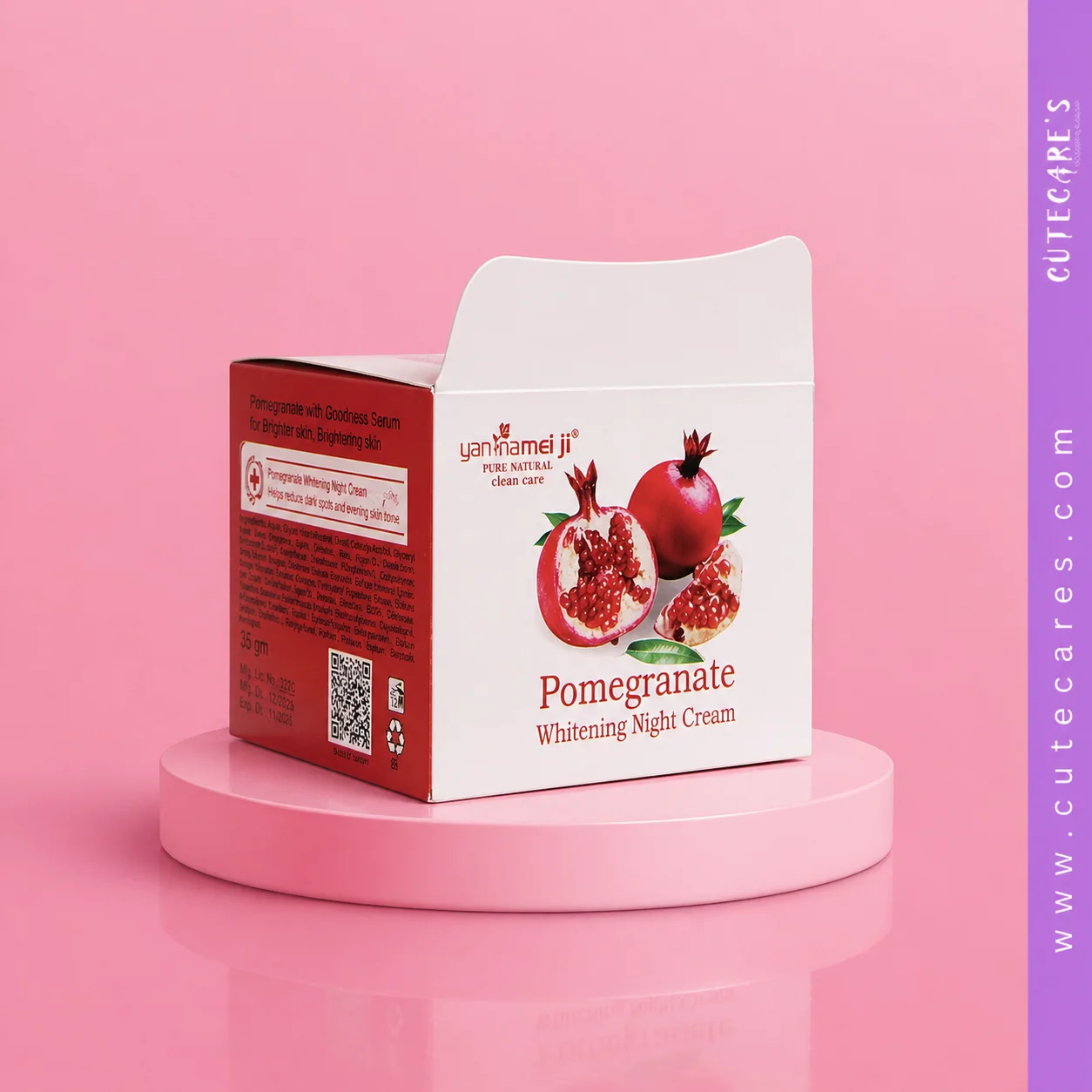 Pomegranate Whitening Night Cream