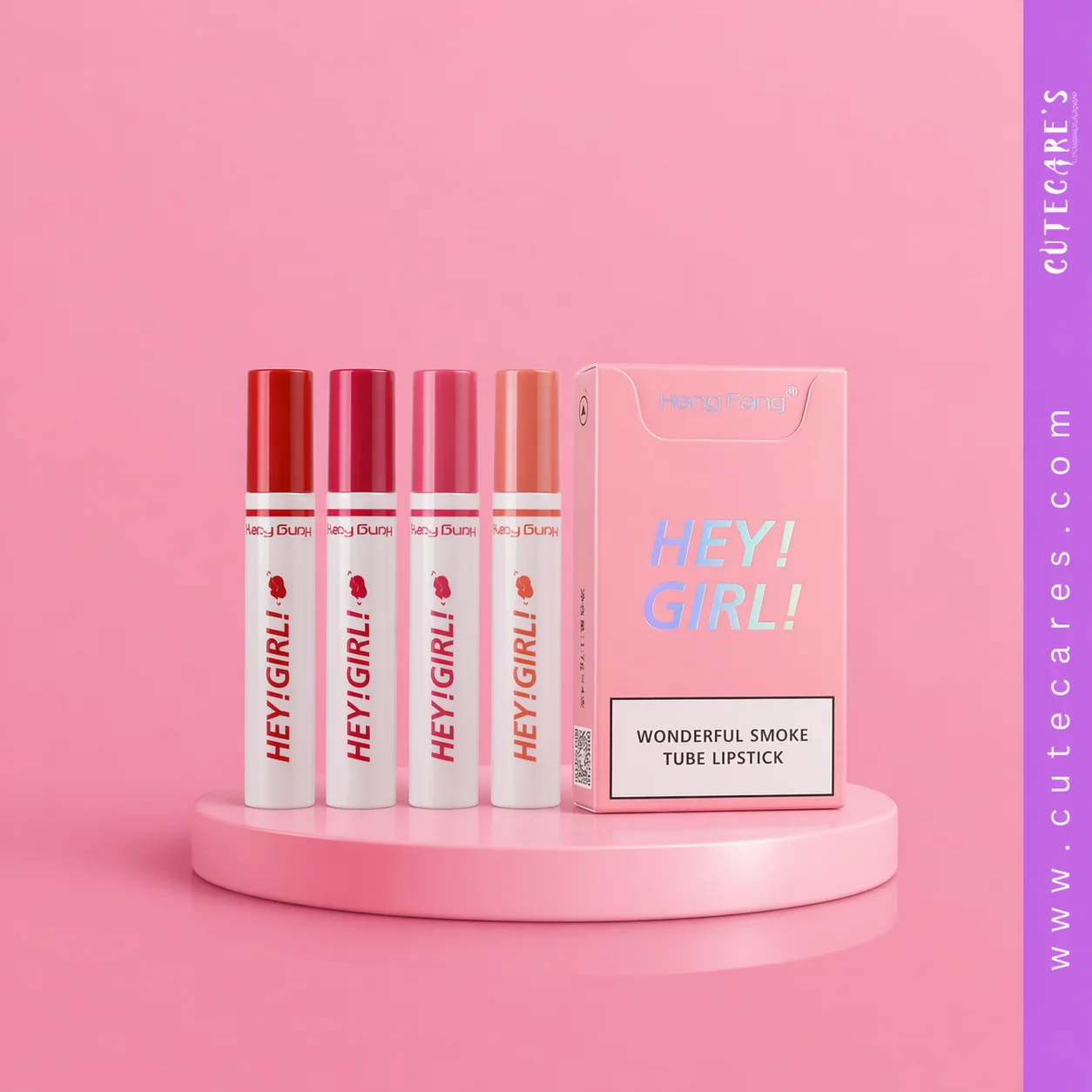 Heng Fang Hey Girl Wonderful Smoke Tube Lipstick