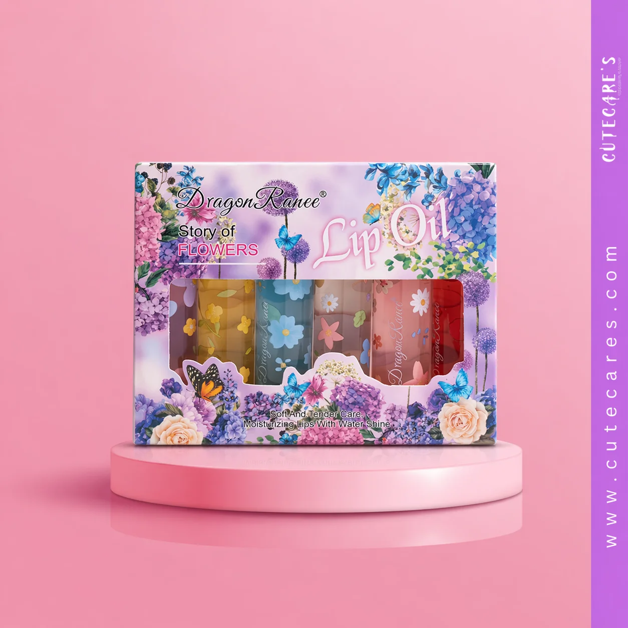 Dragon Ranee 6 Pcs Lip Oil Set