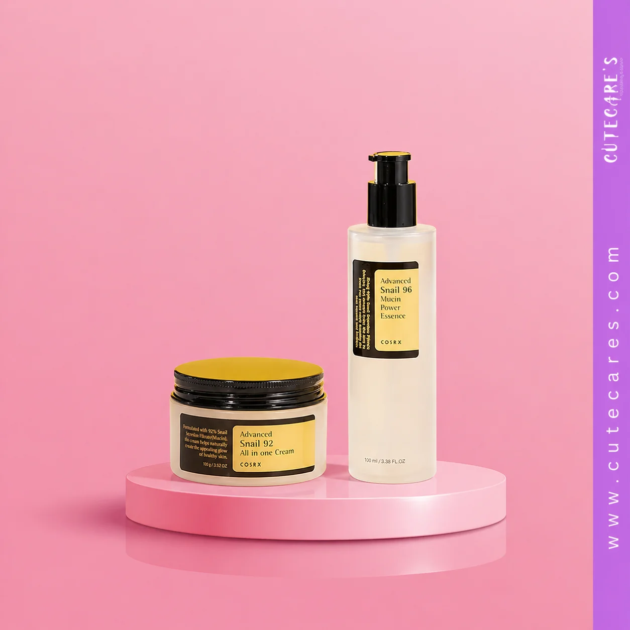 Cosrx Snail Essence + Snail Cream Combo