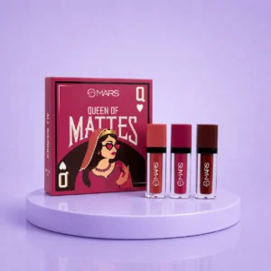 Mars Queen Of Mattes Liquid Lipsticks Box