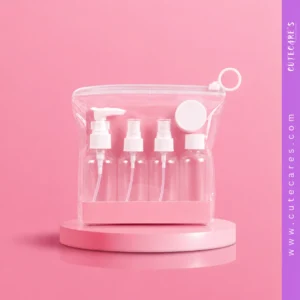 5 in 1 Travel Refillable Bottle Set