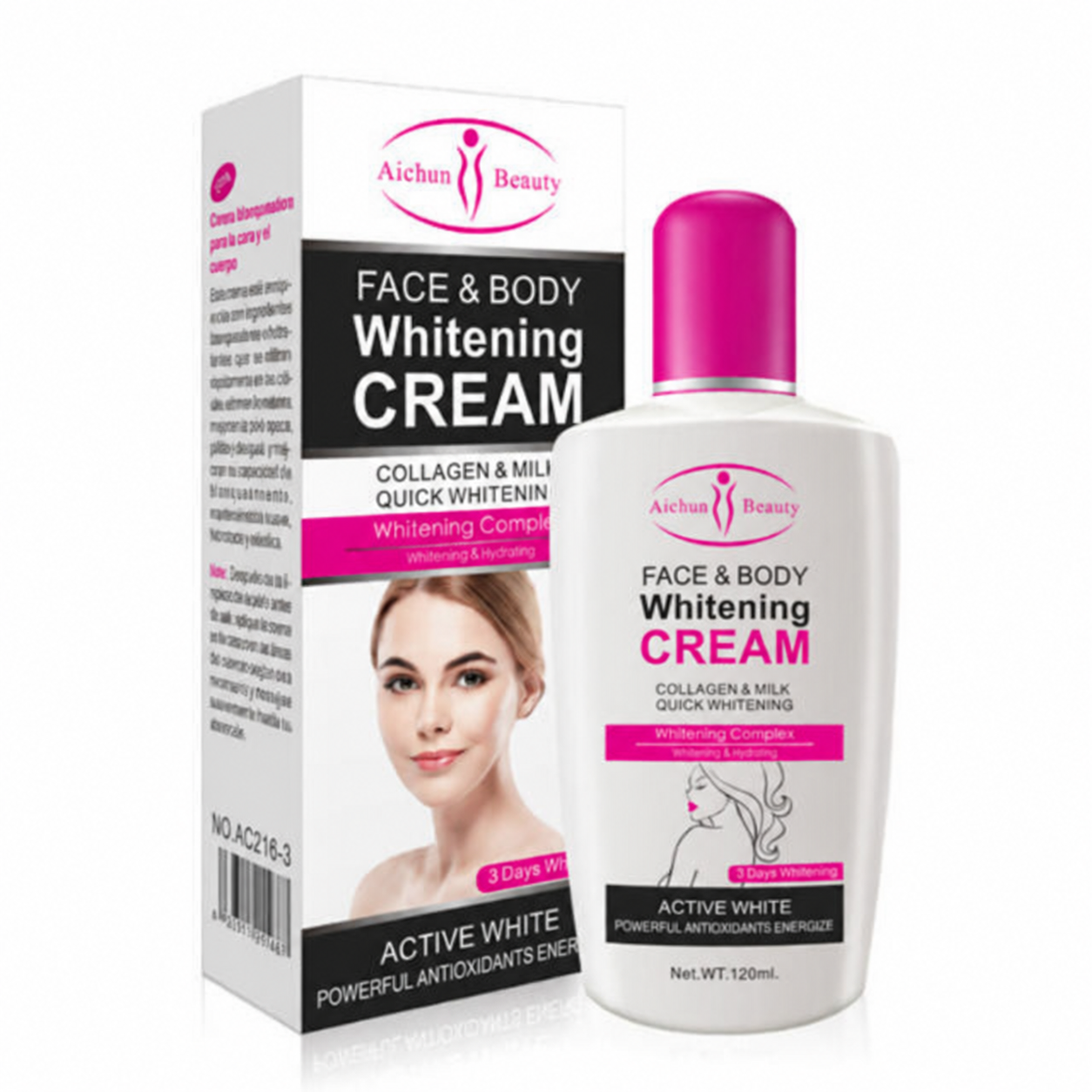 Face & Body Whitening Cream