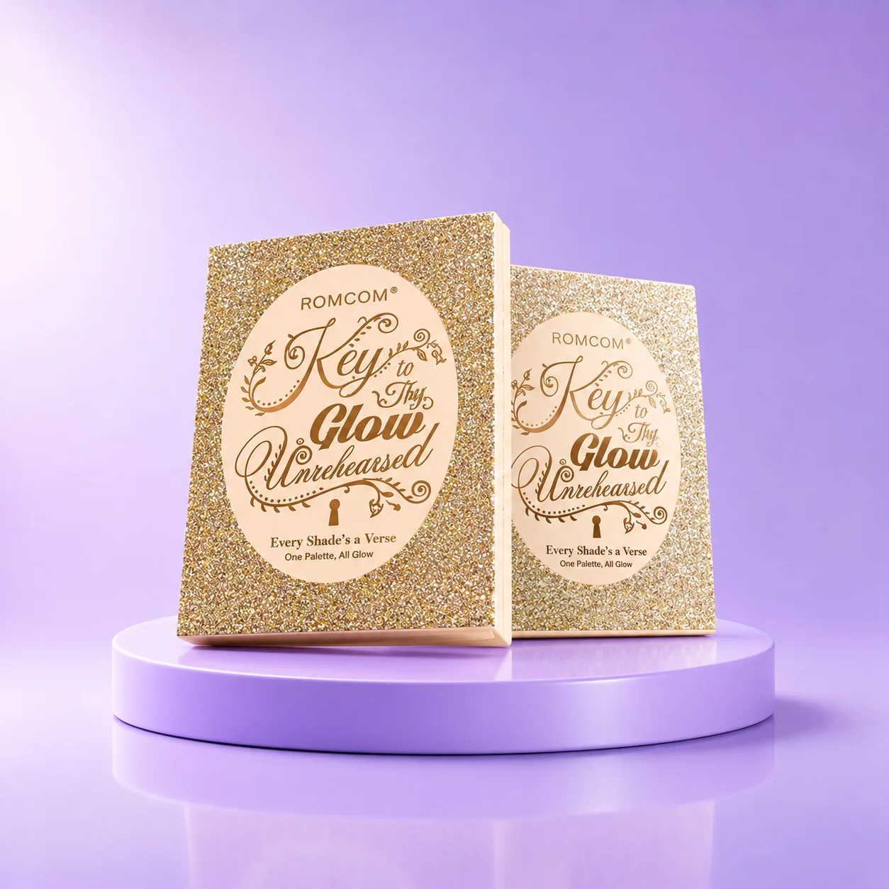 Romcom Key To Thy Glow Makeup Book