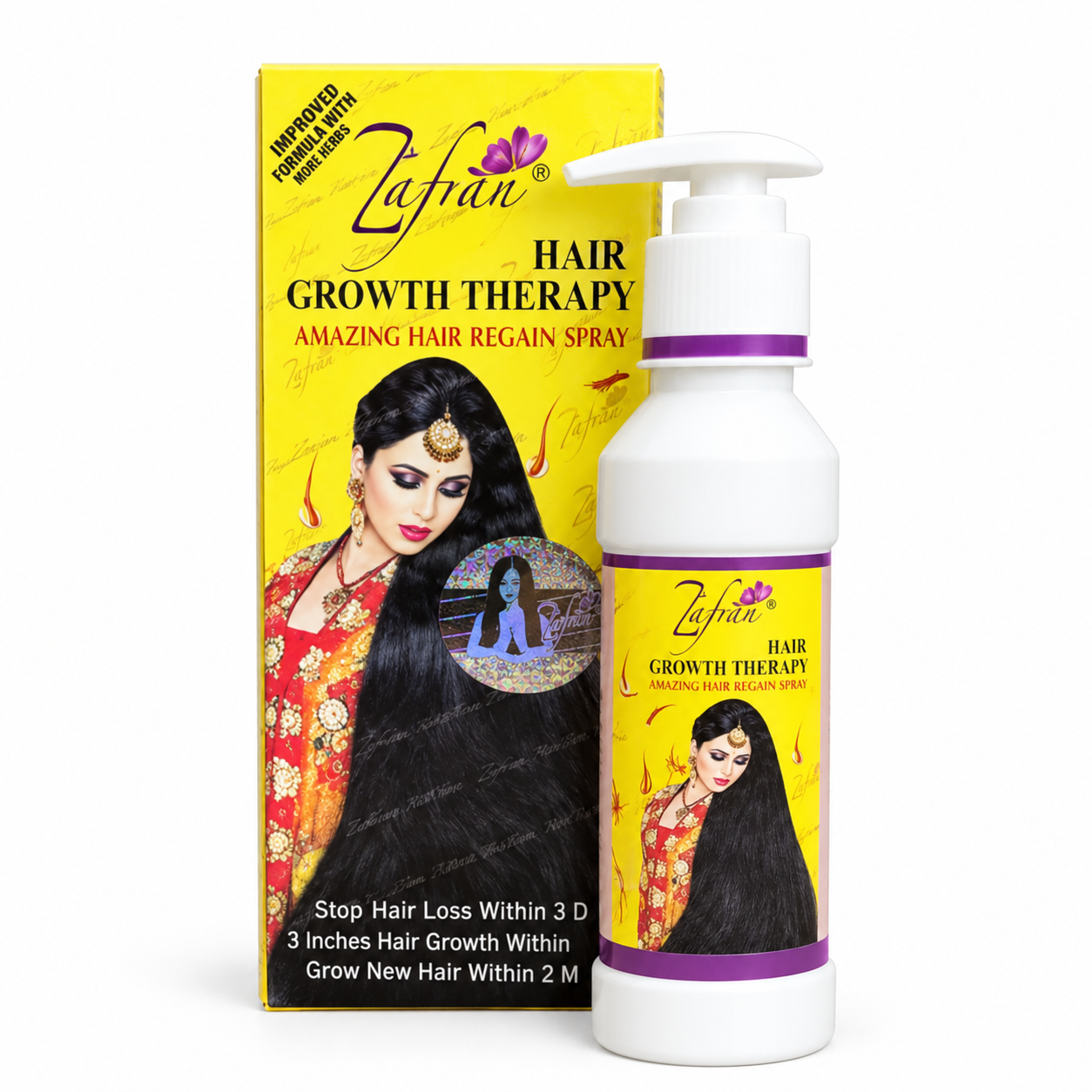 Zafran Hair Growth Therapy Hair Oil
