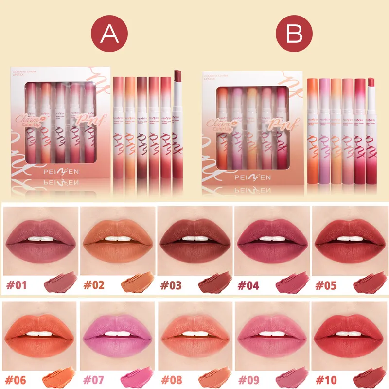 Peifen Charm Color Lipstick Set (5pcs) - Image 2