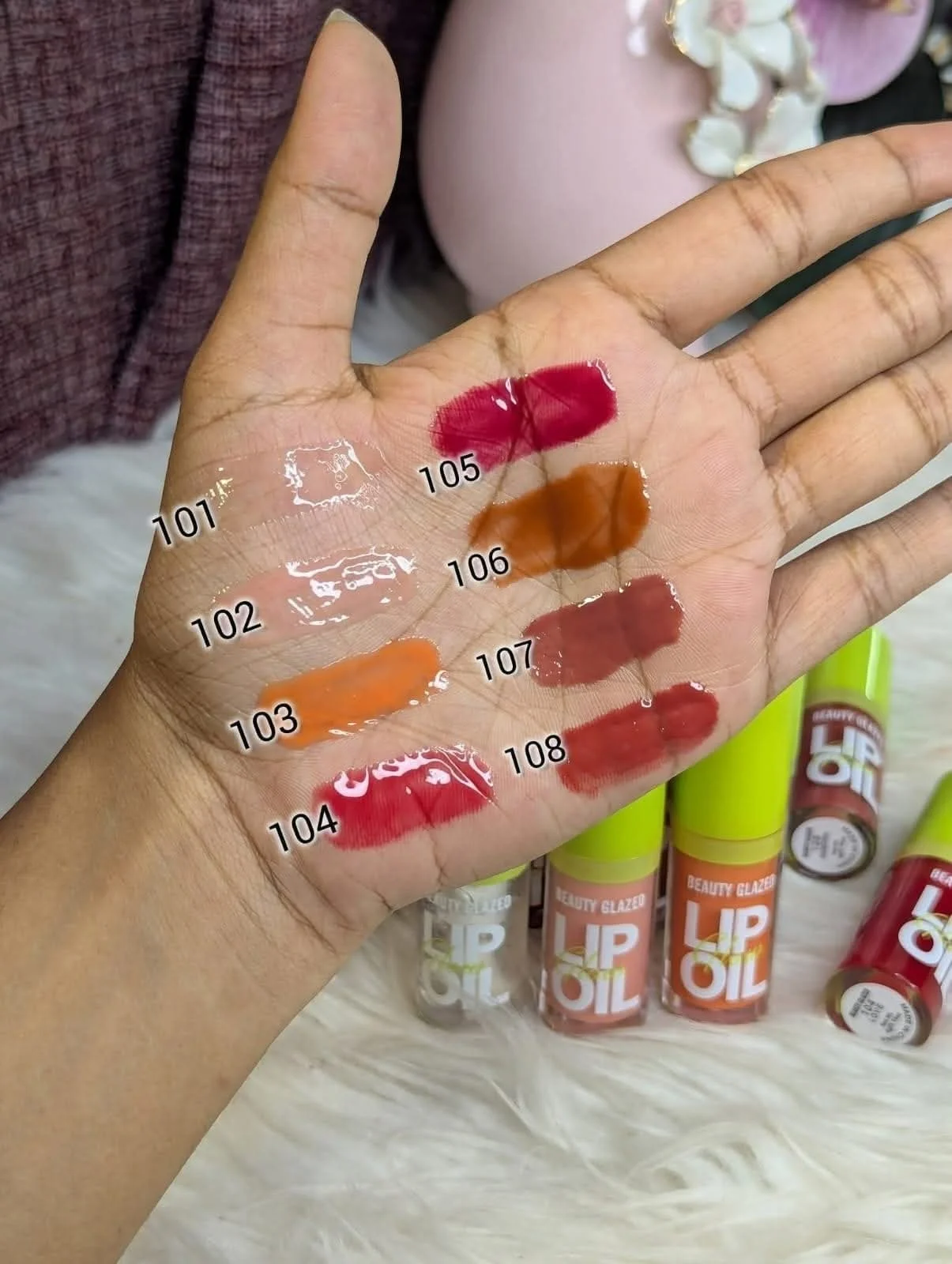 BEAUTY GLAZED Glow Lip Oil 1 Pcs - Image 2