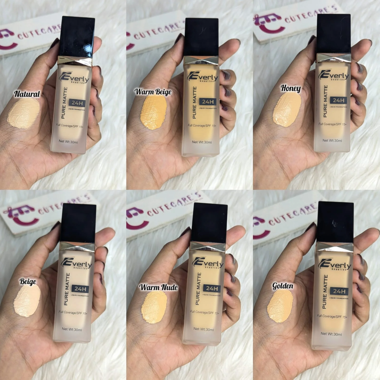 Everly Beauties Full Coverage Foundation - Image 2